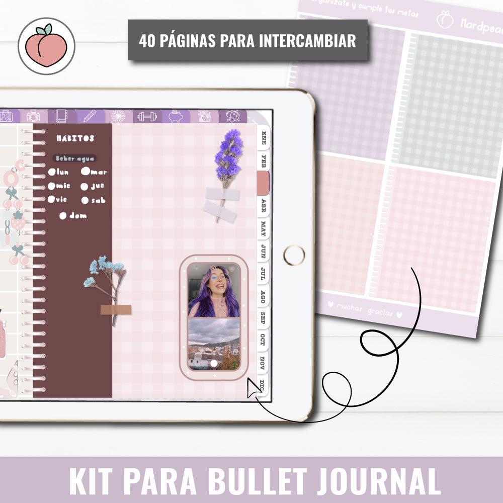 KIT FOR DIGITAL BULLET JOURNAL