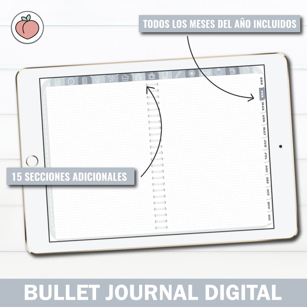 BULLET JOURNAL | OCEAN EDITION - Spanish version