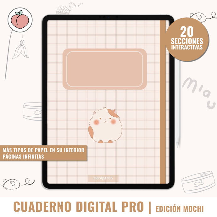 Cuaderno digital con pestañas, Cuaderno Android con 20