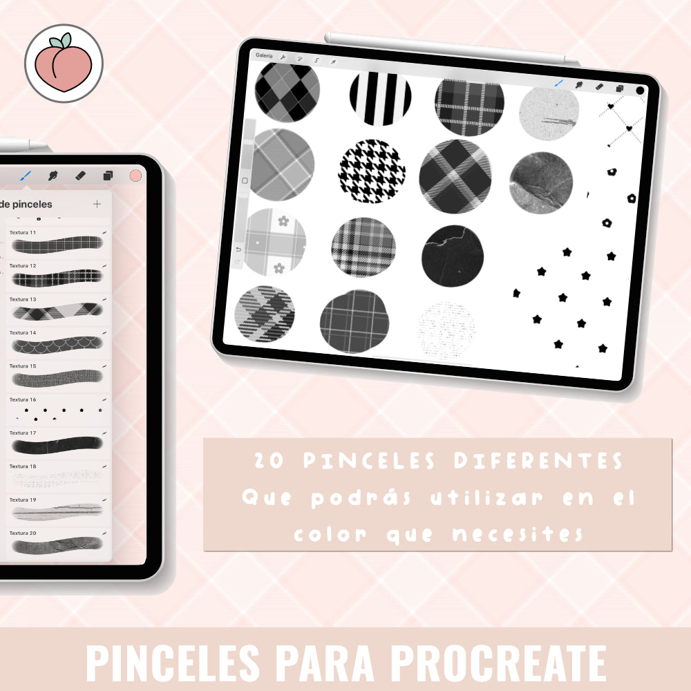 KIT DE PINCELES PARA PROCREATE