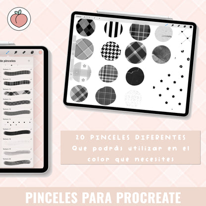 KIT DE PINCELES PARA PROCREATE