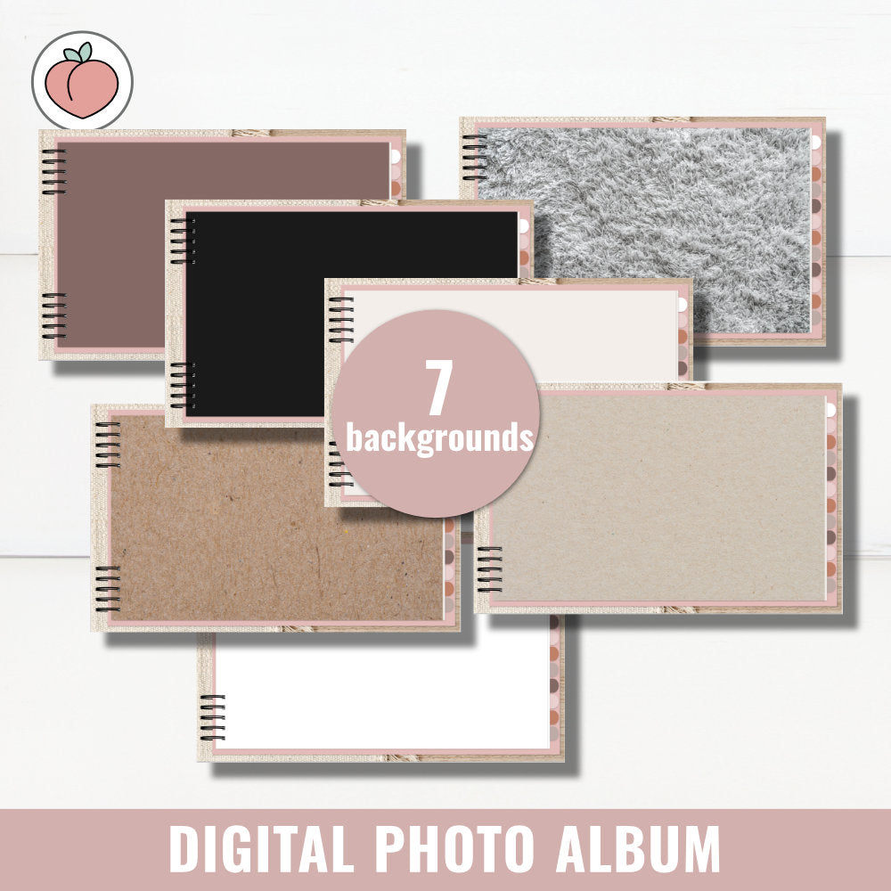 DIGITAL PHOTO ALBUM + STICKERS