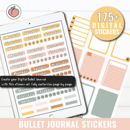 BULLET JOURNAL STICKERS - Versión en inglés