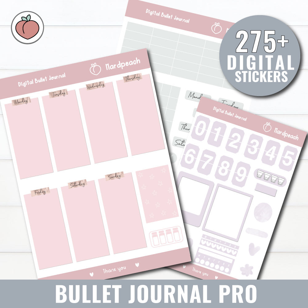 DIGITAL BULLET JOURNAL PRO | OCEAN EDITION 