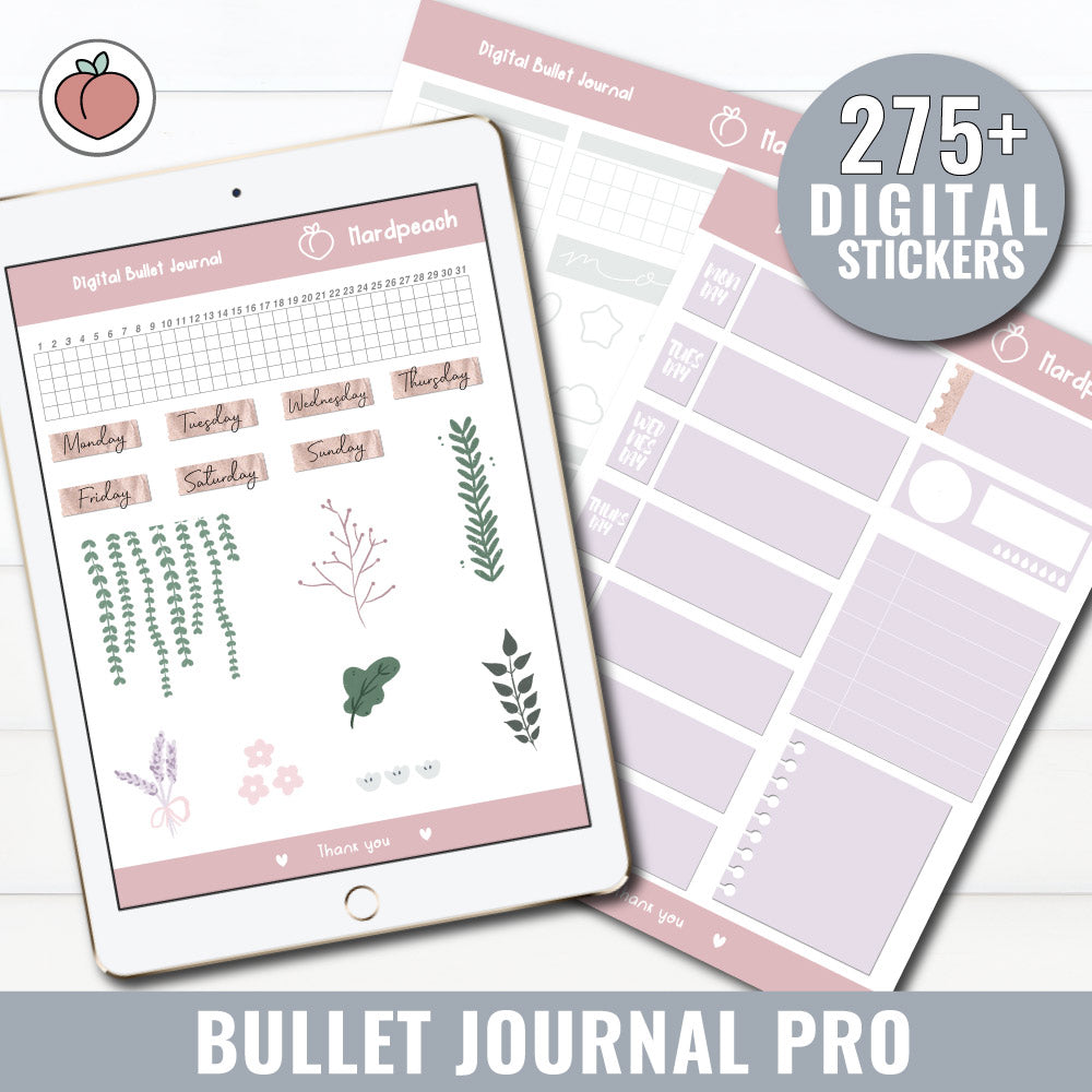 DIGITAL BULLET JOURNAL PRO | OCEAN EDITION 