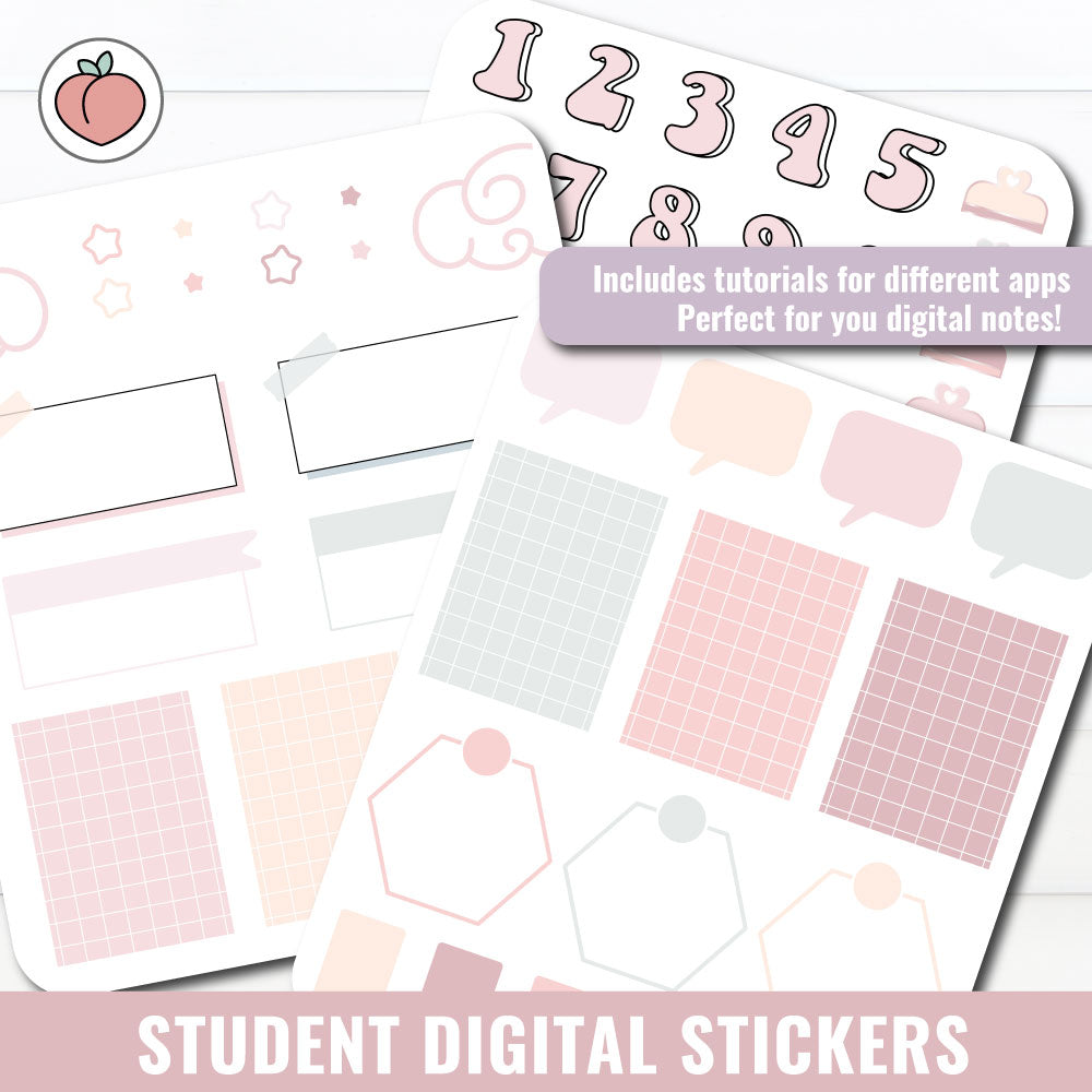 STUDENT DIGITAL STICKERS