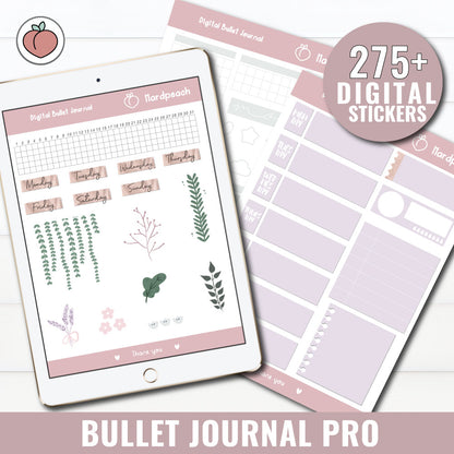 DIGITAL BULLET JOURNAL PRO | PEARL EDITION - Versión en inglés