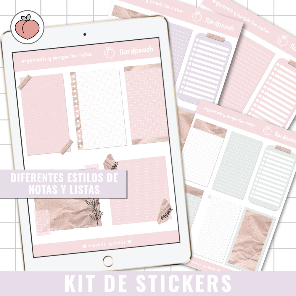 KIT DE STICKERS | PEGATINAS DIGITALES