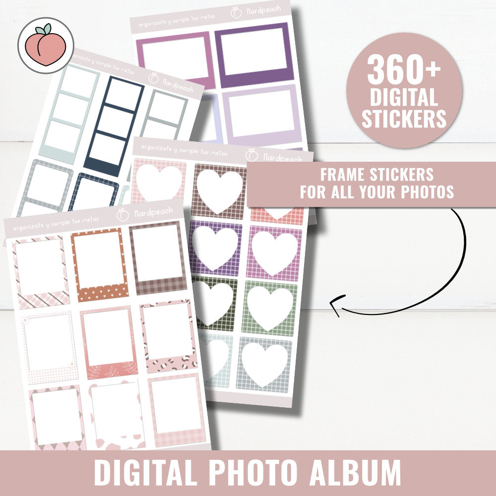 DIGITAL PHOTO ALBUM + STICKERS