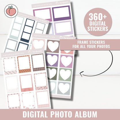 DIGITAL PHOTO ALBUM + STICKERS