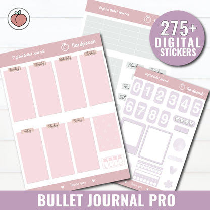 DIGITAL BULLET JOURNAL PRO | VIOLET EDITION