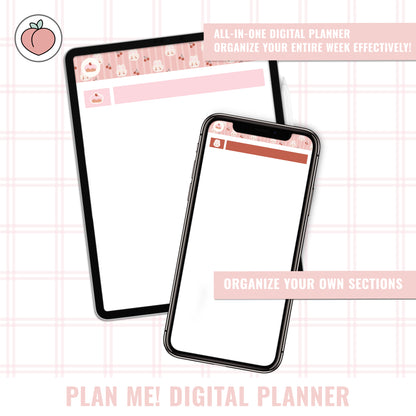 PLAN ME! KAWAII DREAM | DIGITAL PLANNER 