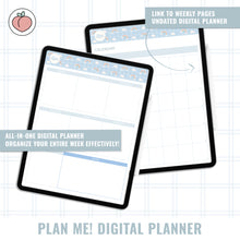 Load image into Gallery viewer, PLAN ME! BLUE CLOUDS | DIGITAL PLANNER
