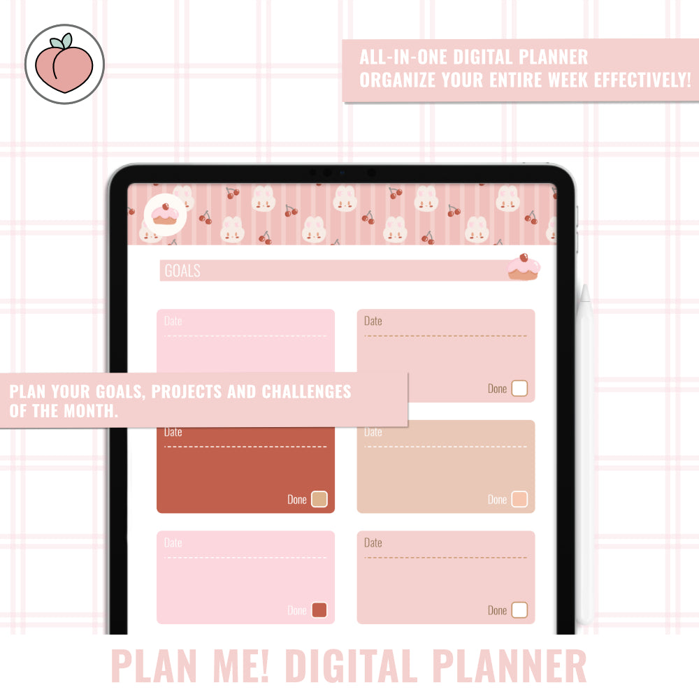 PLAN ME! KAWAII DREAM | DIGITAL PLANNER 