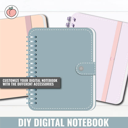 DIY DIGITAL NOTEBOOK PACK - Versión en inglés
