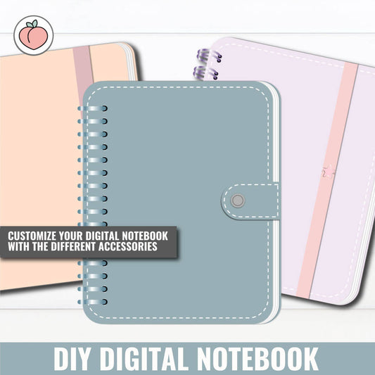 DIY DIGITAL NOTEBOOK PACK - Versión en inglés