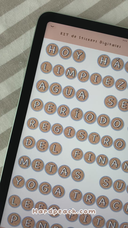 KIT DE STICKERS DIGITALES | EDICIÓN SCRAPBOOKING