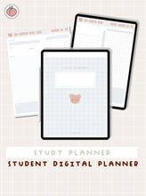 Load image into Gallery viewer, STUDENT DIGITAL PLANNER | STUDY PLANNER
