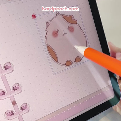 Create the perfect outfit for Mochi the cat | Digital Stickers Kit - Inglés