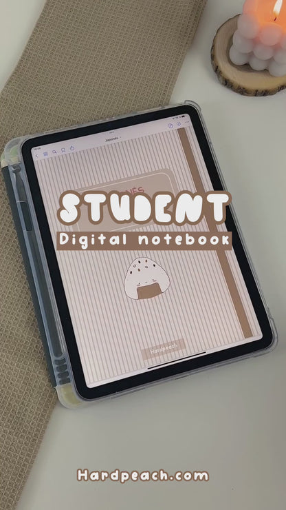 STUDENT DIGITAL NOTEBOOK | ONIGIRI EDITION