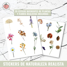 Load image into Gallery viewer, NATURALEZA REALISTA | STICKERS DIGITALES
