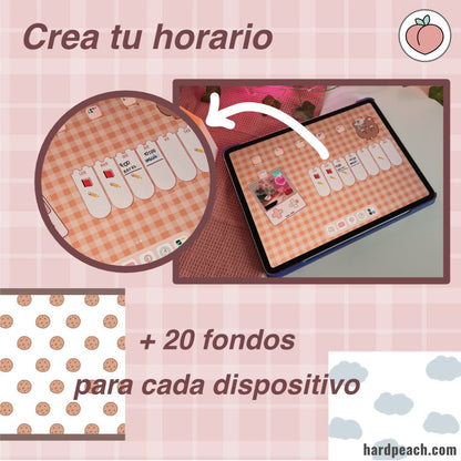 KIT DE PERSONALIZACIÓN PRO OSITO PEACHY | FONDOS, ICONOS DE APPS, WIDGETS Y RECURSOS EXTRA