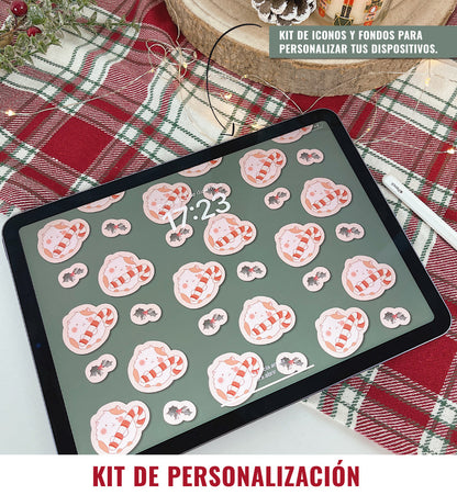 MOCHI KITTY PERSONALIZATION KIT | CHRISTMAS EDITION