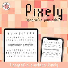 Load image into Gallery viewer, TIPOGRAFÍA PIXELY
