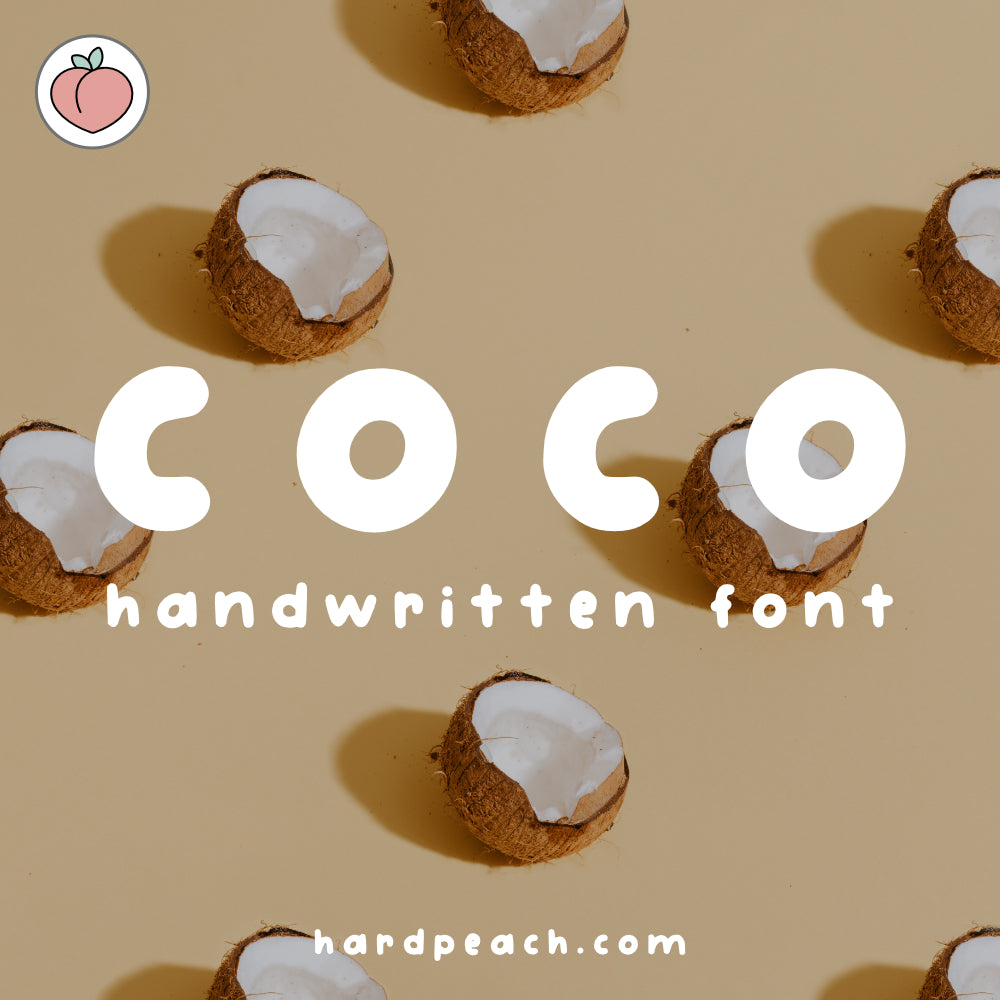 COCO HANDWRITTEN FONT