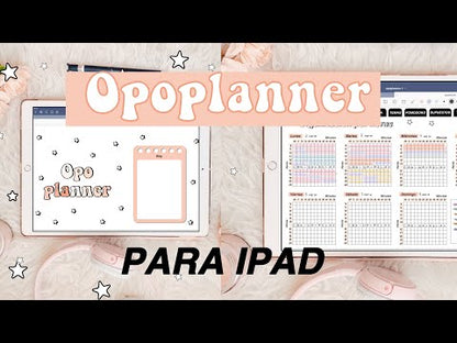 PLANIFICADOR DE ESTUDIO SIN FECHAS | OPOSICIONES, ESTUDIANTES, MAESTRÍA, UNIVERSIDAD