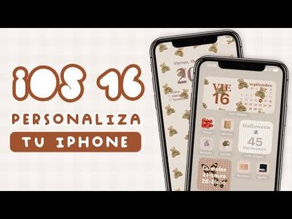 KIT DE PERSONALIZACIÓN | ESTILO REALISTA DE FONDOS E ICONOS PARA APPS