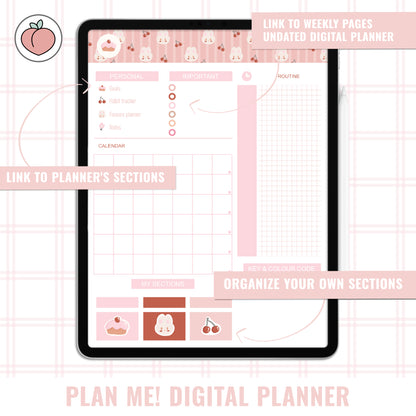 PLAN ME! KAWAII DREAM | DIGITAL PLANNER 