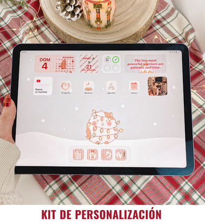 MOCHI KITTY PERSONALIZATION KIT | CHRISTMAS EDITION