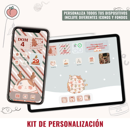 MOCHI KITTY PERSONALIZATION KIT | CHRISTMAS EDITION