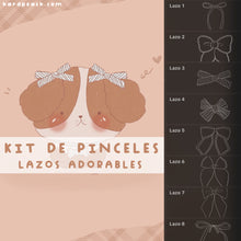 Cargar imagen en el visor de la galería, KIT DE PINCELES PARA PROCREATE: LAZOS ADORABLES
