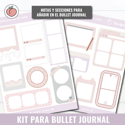 KIT FOR DIGITAL BULLET JOURNAL