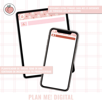 VERTICAL PLANNER WITHOUT DATES - KAWAII DREAM | Spanish version