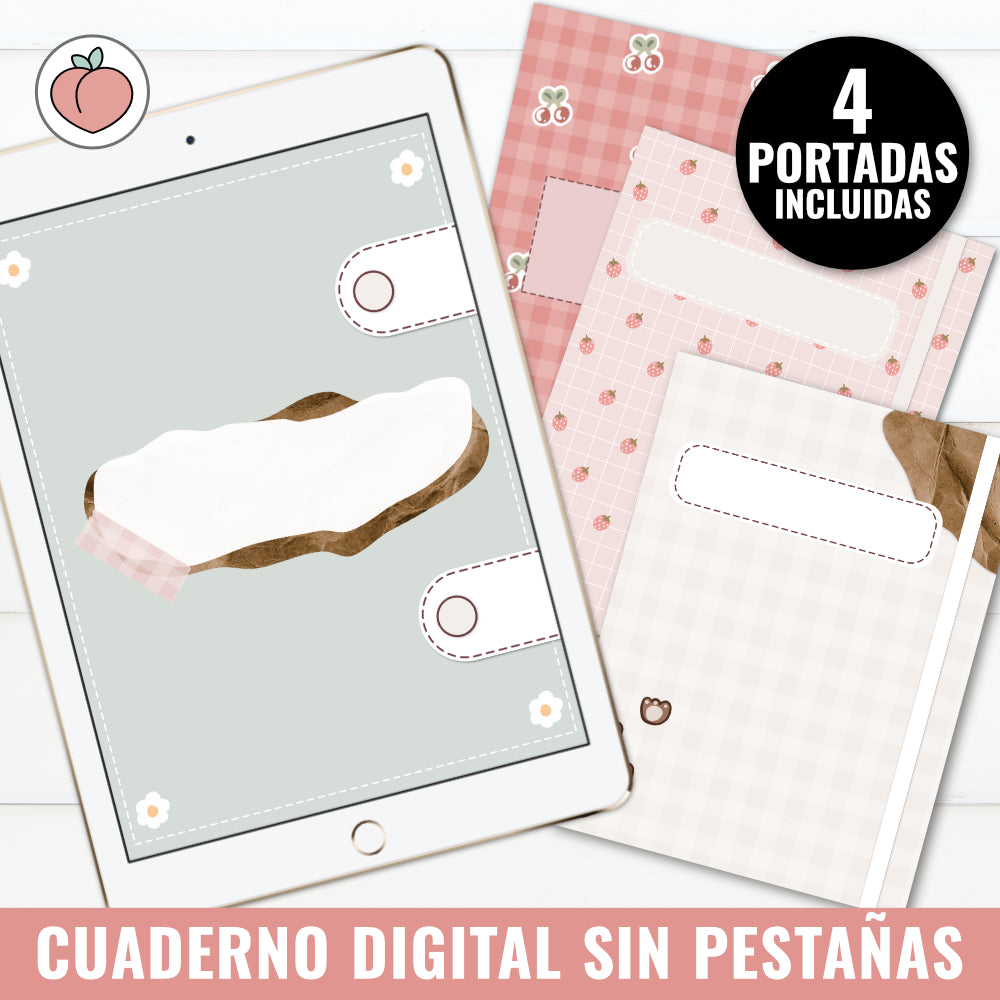 DIGITAL NOTEBOOK WITHOUT TABS + HYPERLINKS