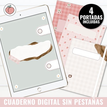 CUADERNO DIGITAL SIN PESTAÑAS | HOJAS DE CUADROS