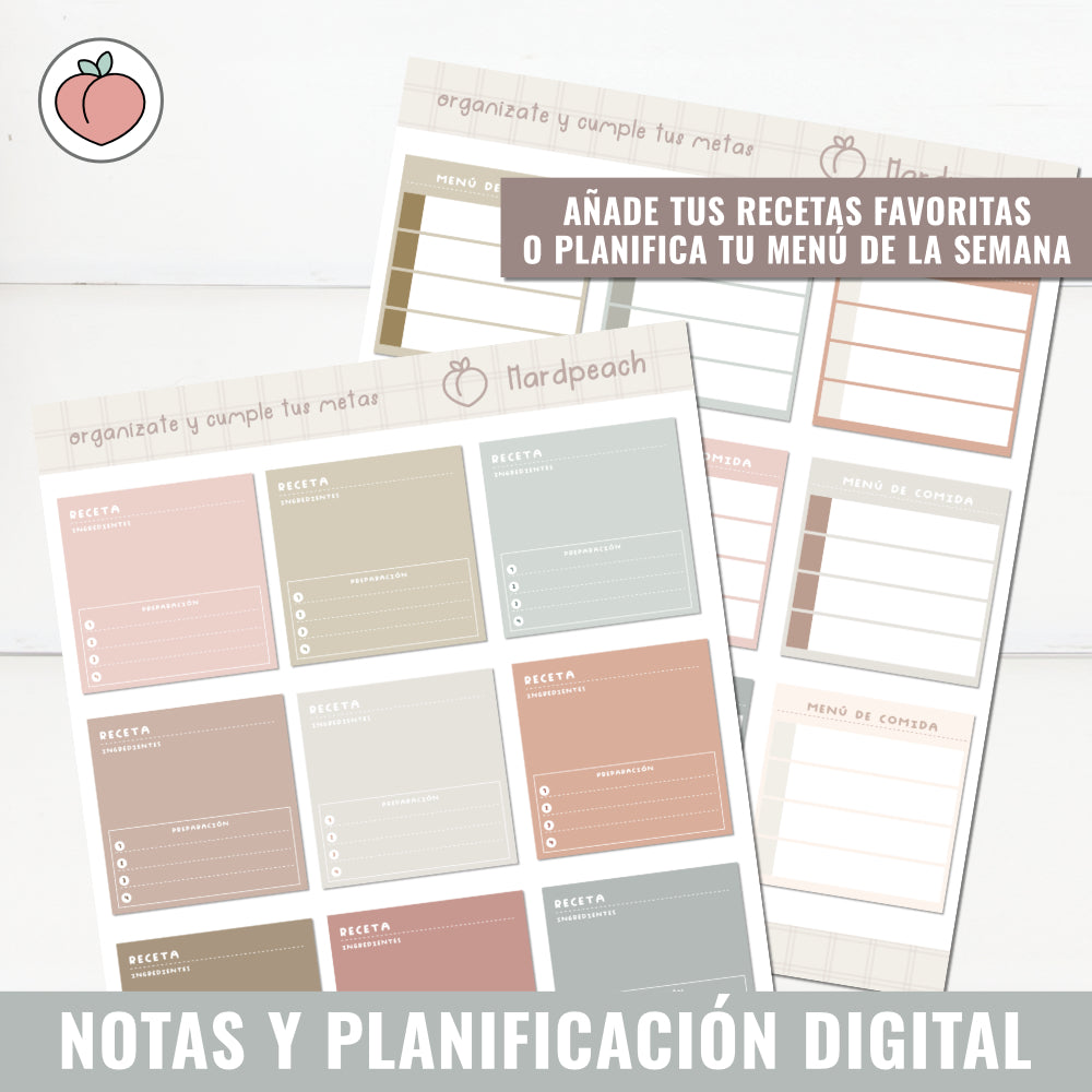 NOTES AND PLANNING KIT | DIGITAL STICKERS