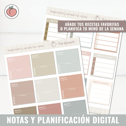 NOTES AND PLANNING KIT | DIGITAL STICKERS