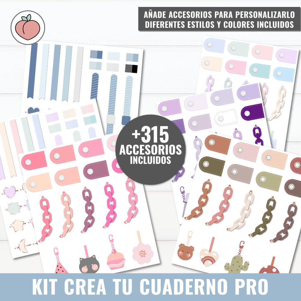 KIT CREA TU CUADERNO DIGITAL PRO