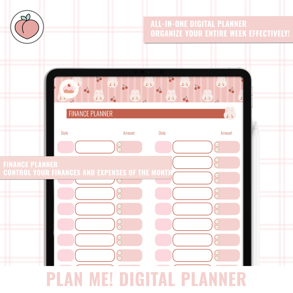 PLAN ME! KAWAII DREAM | DIGITAL PLANNER 