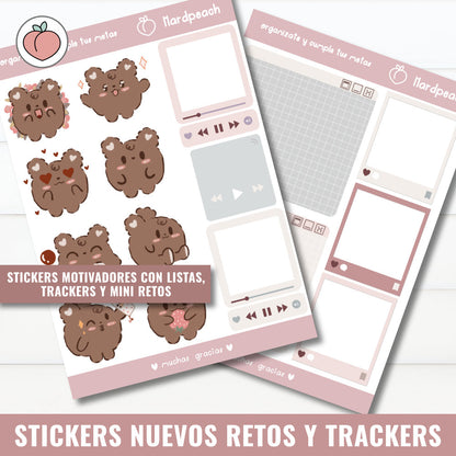 stickers trackers