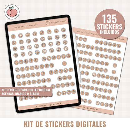 KIT DE STICKERS DIGITALES | EDICIÓN SCRAPBOOKING