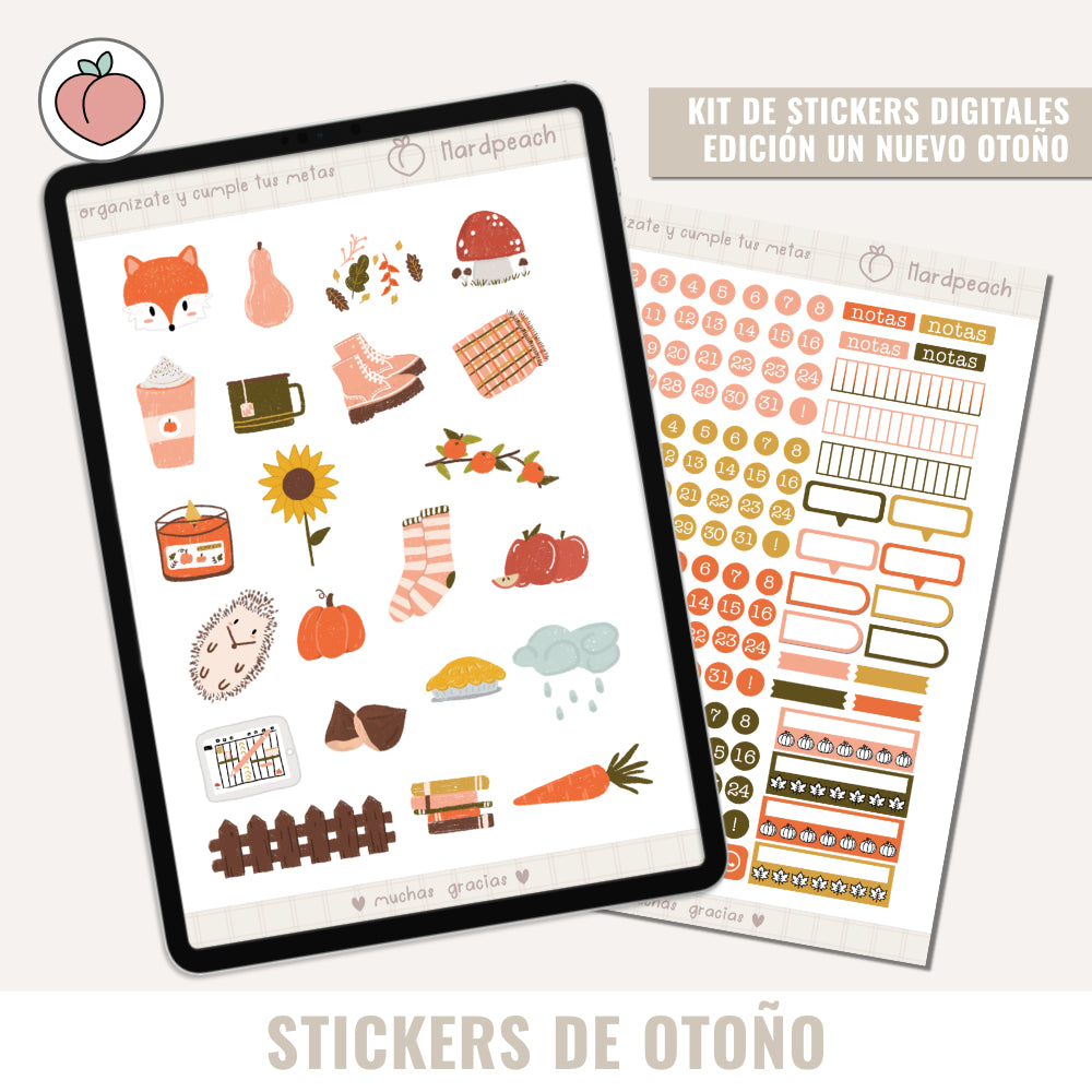 stickers otoño