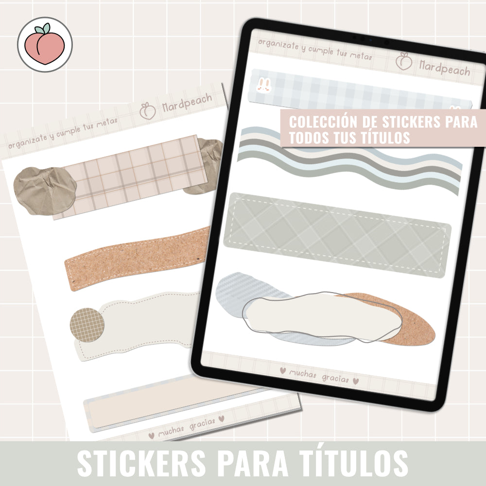 stickers titulos