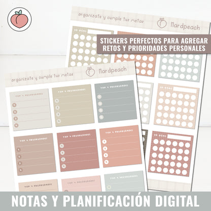 NOTES AND PLANNING KIT | DIGITAL STICKERS