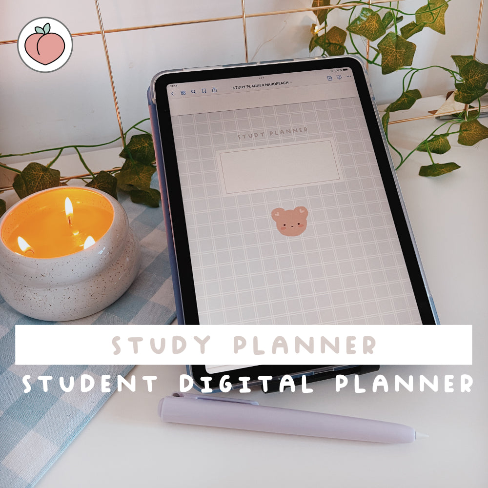 STUDENT DIGITAL PLANNER | STUDY PLANNER