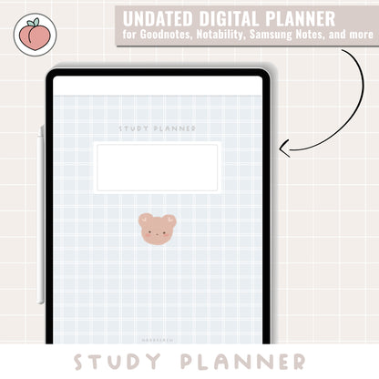 STUDENT DIGITAL PLANNER | STUDY PLANNER